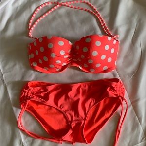 Button half swim suite by Victoria Secret